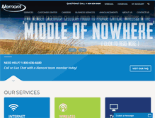 Tablet Screenshot of nemont.net